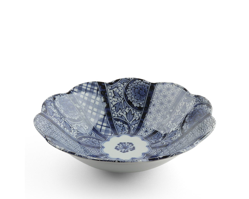 Blue Nishiki 9.25" Bowl