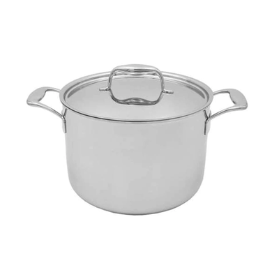 Tuxton RTDHL2561 8 Qt Tuxclad Sauce Pot