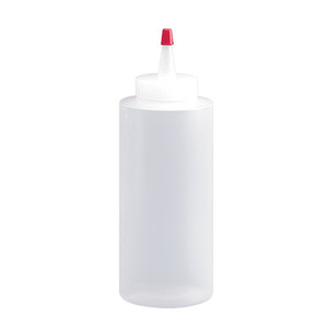 16 Ounce Wax Bottle With No Label or Logos