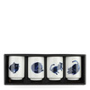 Midnight Blue Cat Cup Set