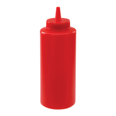Winco PSB-12R Squeeze Bottle 12 Ounce