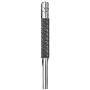 STARRETT 565G Drive Pin Punch, 1/4" Diam X 4" L