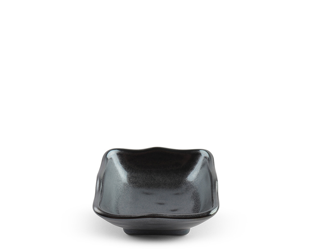 Iron Glaze 3.25" Sq. Dish