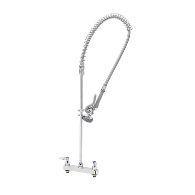 T&S Brass B-5120-B EasyInstall Workboard Pre-Rinse Unit Deck Mount Mixing Faucet