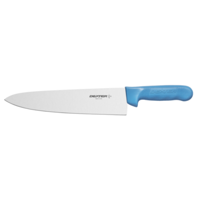 Dexter 12433C SANI-SAFE® 10" Cook's Knife - Blue Handle