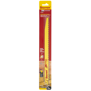 STARRETT BT123-2 Wood Cut 12'' x 3/4 x .050 x 3T, 3X POWER, 2 Pack