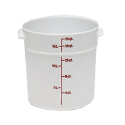 Cambro Poly 18 qt. Round Food Storage Containers