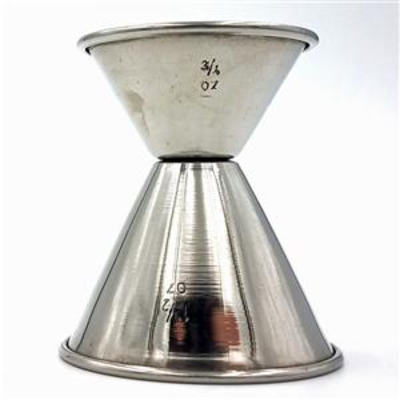 Spill-Stop 100-15 Jigger, 3/4 oz. x 1-1/2 oz.