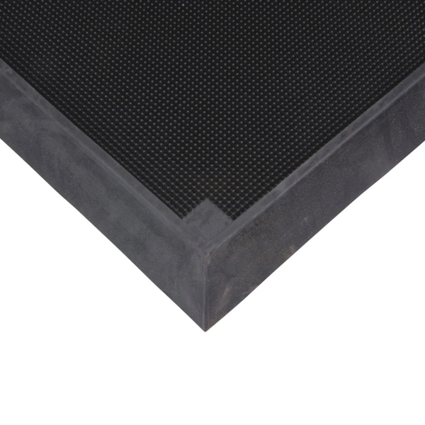 Sanitizing Footbath Mat - 2-2/3' x 3-1/4' - Black