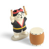 Figurine Matsuri Taiko Cat