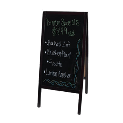 Winco MBAF-3 Sidewalk Marker Board Compact