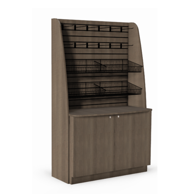 Axis Designs FSASMCB-4880 Free Stand Sidewall Merchandiser Base
