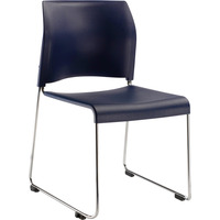 NPS 8804-11-04 NPS® 8800 Series Navy Cafetorium Plastic Stack Chair