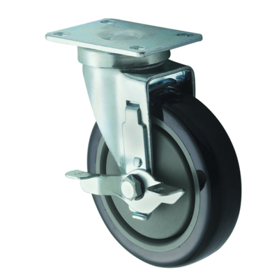 Winco CT-23B Universal Caster Set 5" Dia