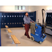 Windsor Compass 2 touchless cleaner in a locker room