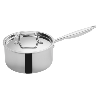 Winco TGAP-4 3-1/2 Qt. Tri-Gen™ Induction-Ready Sauce Pan