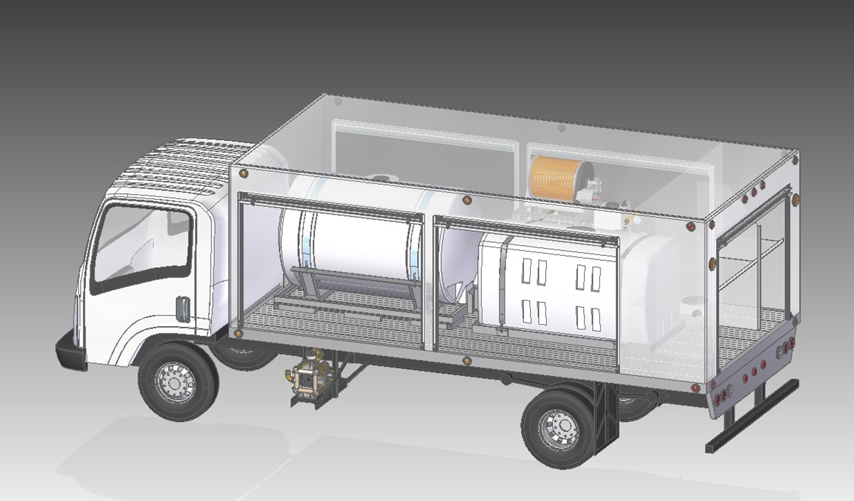 CCI Plant Health Care & Compost Tea Truck 1550 Series