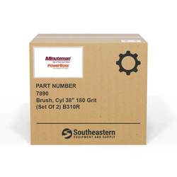 Minuteman - 7890 - Brush, Cyl 38" 180 Grit (Set Of 2) B310R