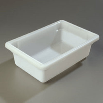 Carlisle 1063102 12" x 18" x 6" White Food Storage Box