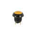 03.407 Yellow Momentary Dome Push Button Side View 2