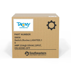 Tacony - SW30 - Switch,Rocker,LIGHTED,15 AMP,22A@125VAC,DPST,ON-NONE-OFF