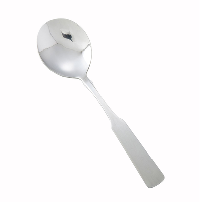 Winco 0025-04 6" Bouillon Spoon