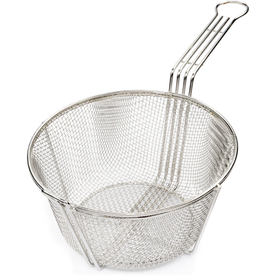 Carlisle 601000 Mesh 8-3/4" Fryer Basket, Chrome
