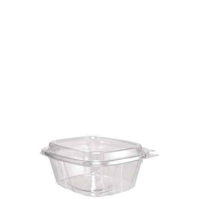 Dart DCCCH16DED 16z PET Plastic Tamper-Evident Container