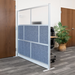 LUXOR MW-7070-FCG Modular Room Divider Wall System - 70" x 70"