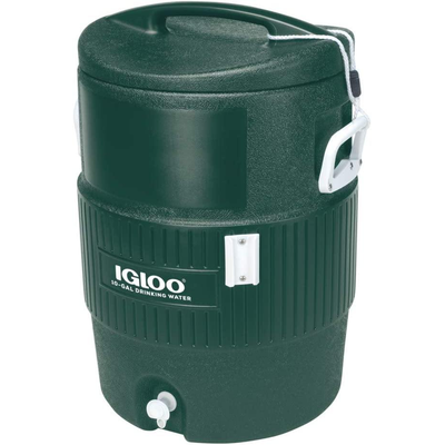 Igloo 42052 10 Gallon Green Beverage Cooler