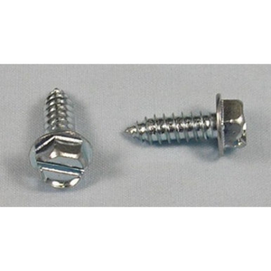 Slotted Hex Screw 100 Per Pack