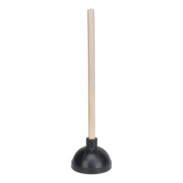 Plunger - Heavy-Duty - 18" Wood Handle