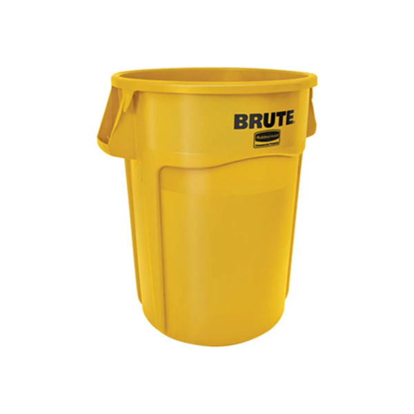 Brute® Container - Round - 44 Gallon - Yellow