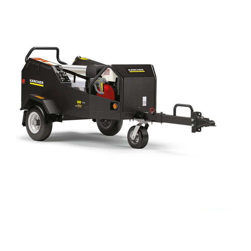 New Karcher Tule Series HDS 3.5/40 Ge MT Pressure Washer Trailer