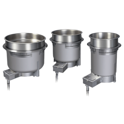 Hatco HWB-11QTD Round With Drain Hot Food Well Unit, Drop-In, El