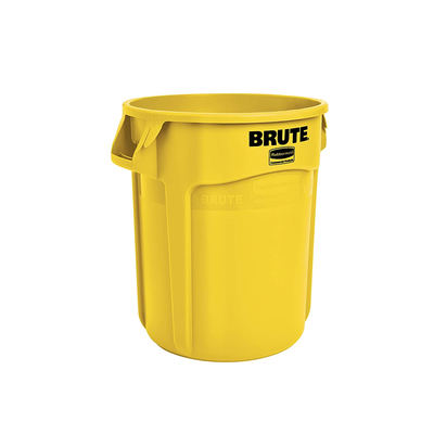 RUBBERMAID FG262000YEL Trash Can