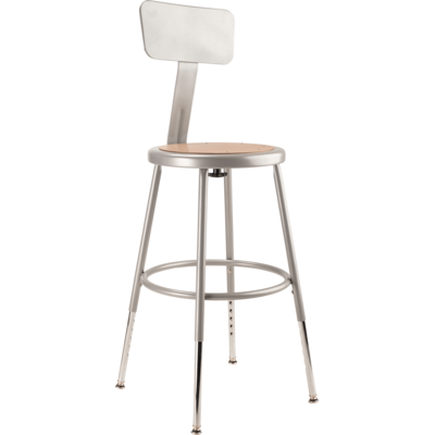 NPS 6218HB NPS® 19"-27" Height Adjustable Heavy Duty Steel Stool