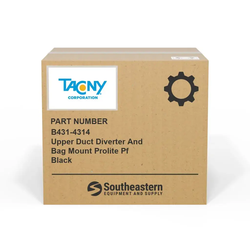 Tacony - B431-4314 - Upper Duct Diverter And Bag Mount Prolite Pf Black