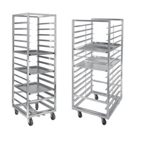 Channel 412S-OR Stainless Steel Side-Load Bun Pan Rack