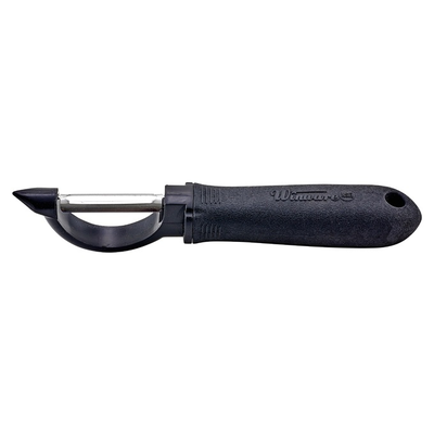 Winco VP-303 7-1/2" Straight Peeler w/ Soft Grip Handle