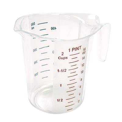 Winco PMCP-50 1 Pint Measuring Cup