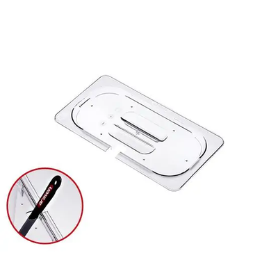 Araven 84029 Universal Polycarbonate GN 1/3 Notched Lid