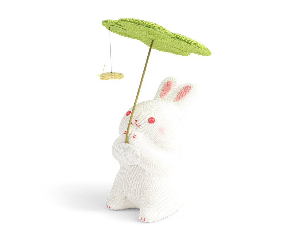 Figurine Lucky Clover & Bunny