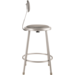 NPS 6424B NPS® 24" Heavy Duty Vinyl Padded Steel Stool with Back