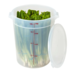 Cambro Translucent 8 qt. Round Food Storage Containers