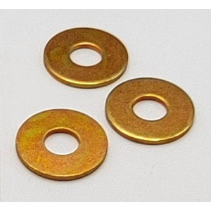 M12 X 37MM X 3MM FLAT WASHER ISO 7093-2 CARBON STEEL ZINC YELLOW