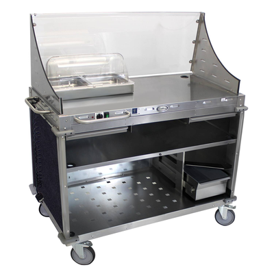 Cadco CBC-DC-L4 Mobile Demo/ Sampling Cart Large