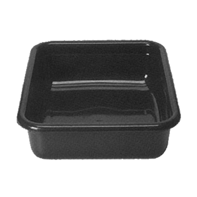 Cambro 15" x 20" Gray Cambox w/ Flat Base