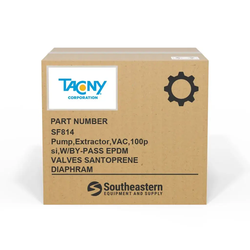 Tacony - SF814 - Pump,Extractor,VAC,100psi,W/BY-PASS EPDM VALVES SANTOPRENE DIAPHRAM