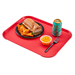 Cambro 1418FF Fast Food Tray 13-13/16" X 17-3/4" - Red